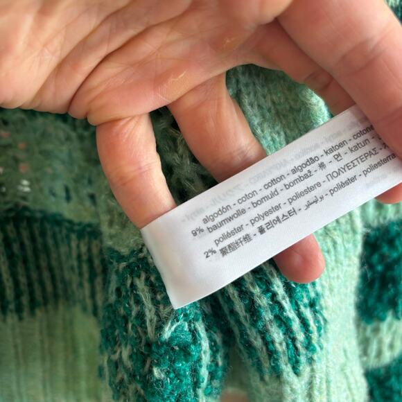 Zara Open Knit Textured Cardigan Sweater - Picture 6 of 8